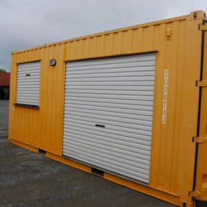 20ft Canteen Container with Roller Doors For Sale