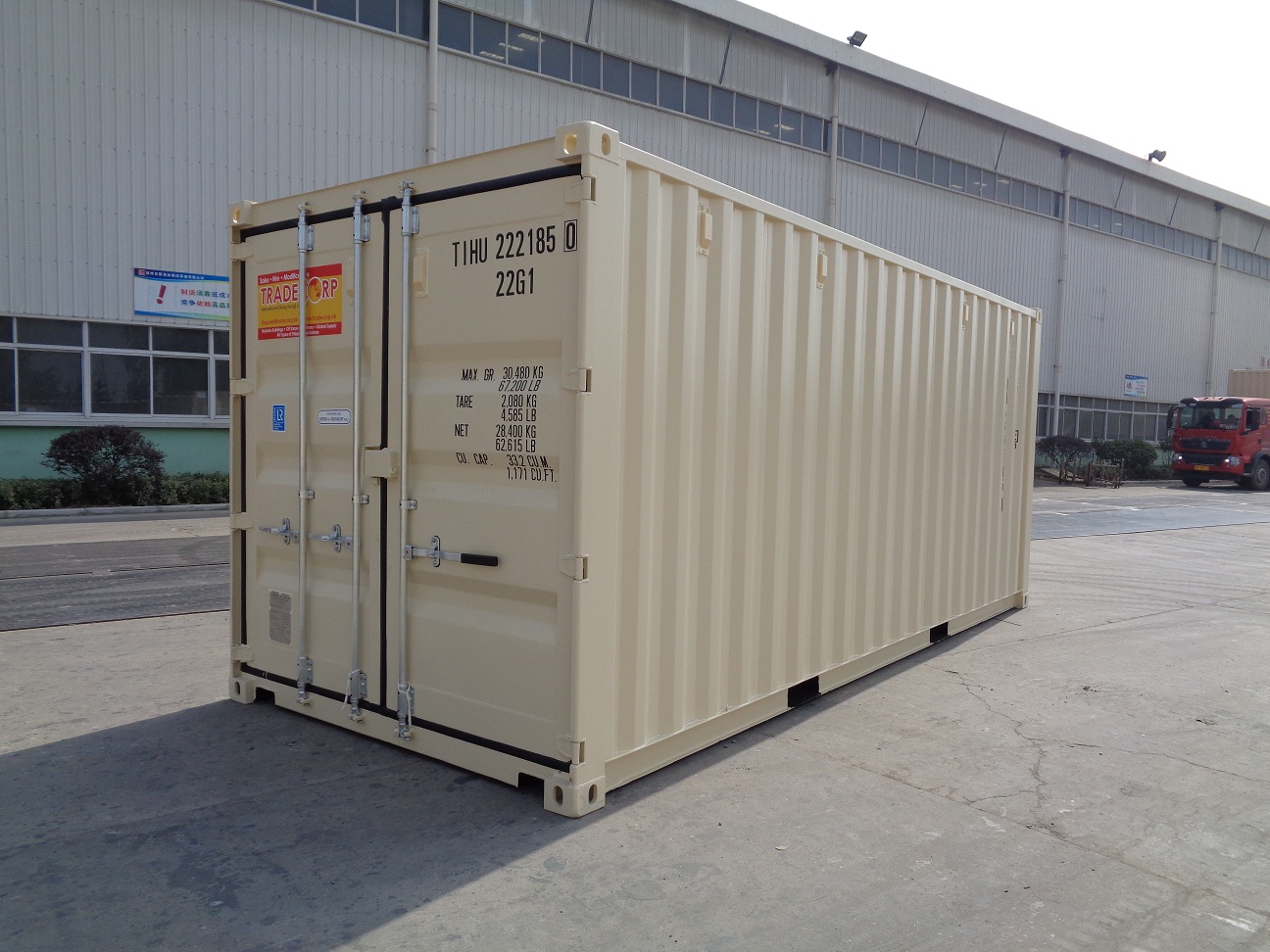 20ft Dry Shipping Container For Sale - Image 4