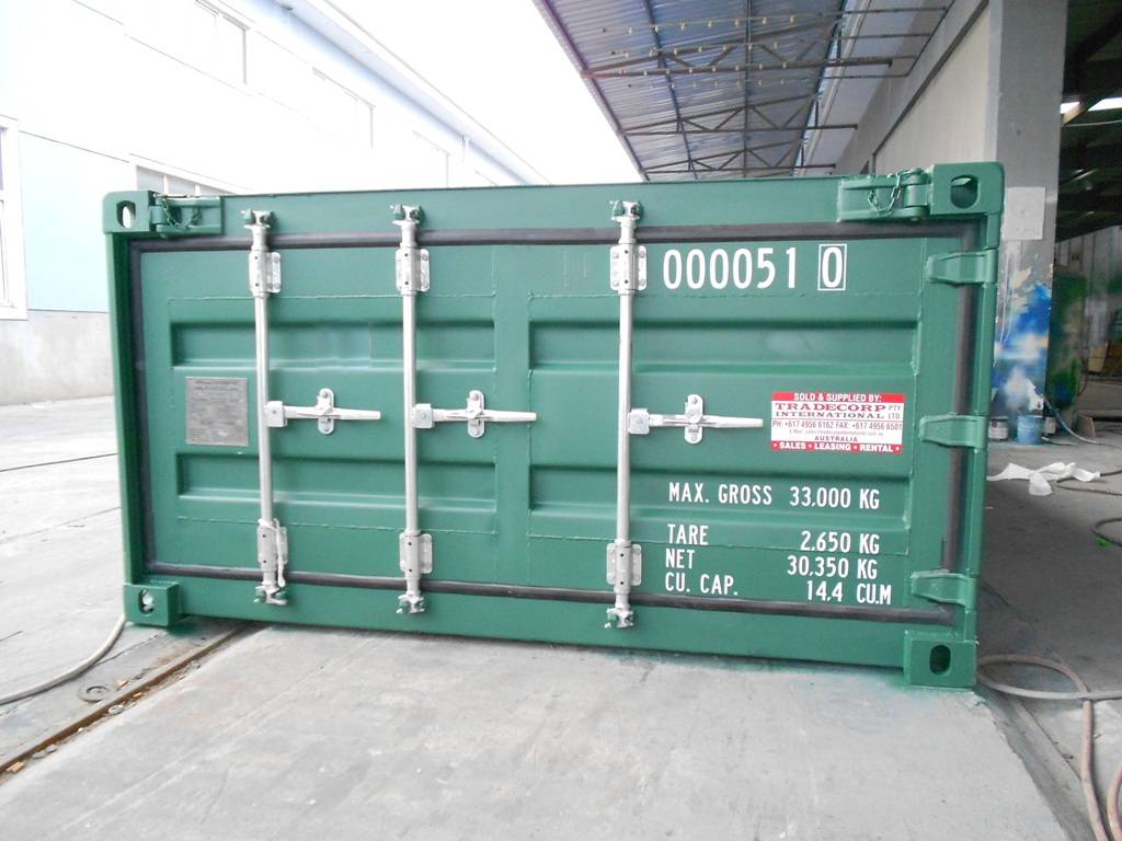 20ft Half Height Scrap Steel Container For Sale - Image 3
