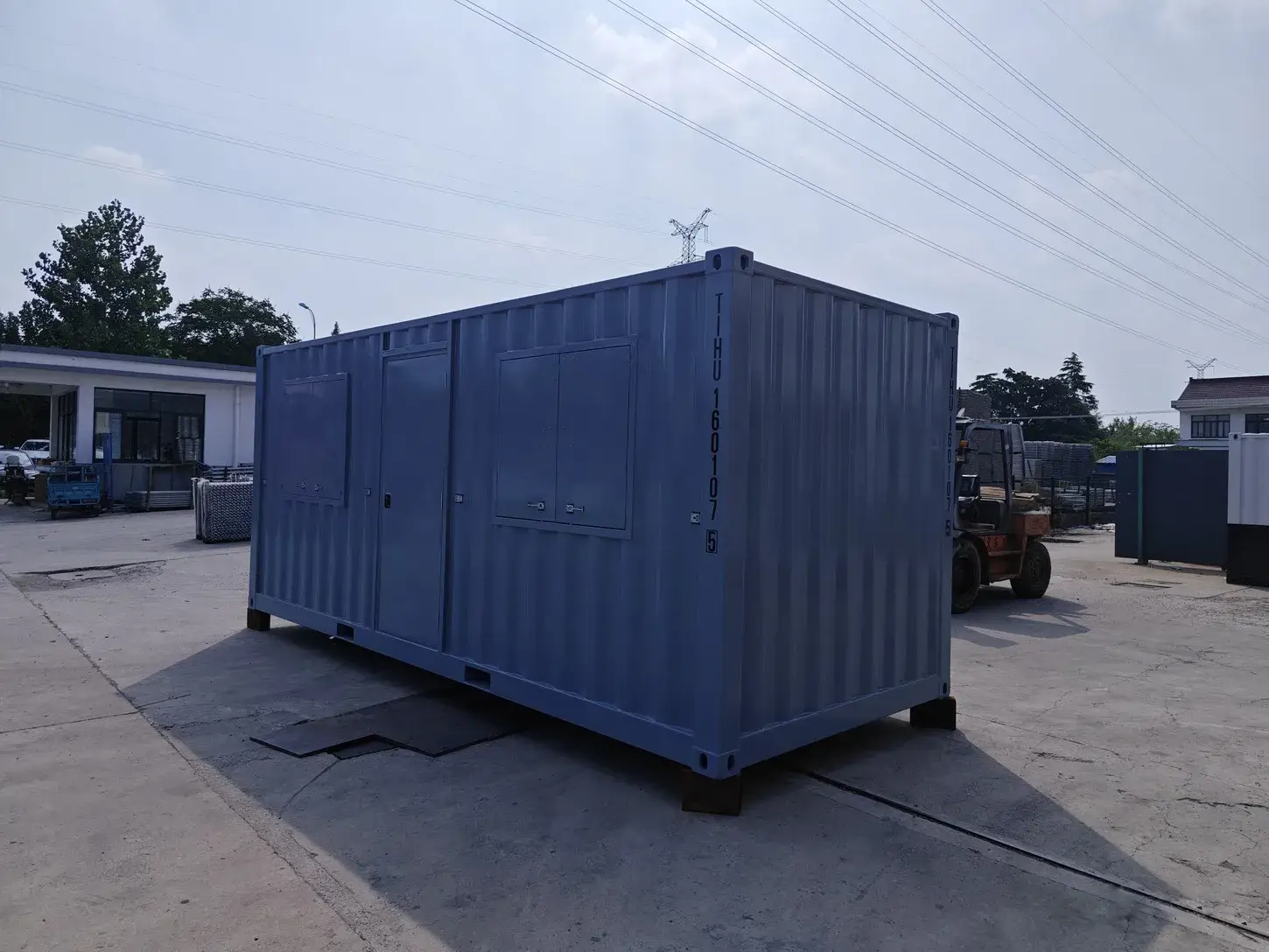 20ft DC Office Container Kitchenette For Sale - Image 3