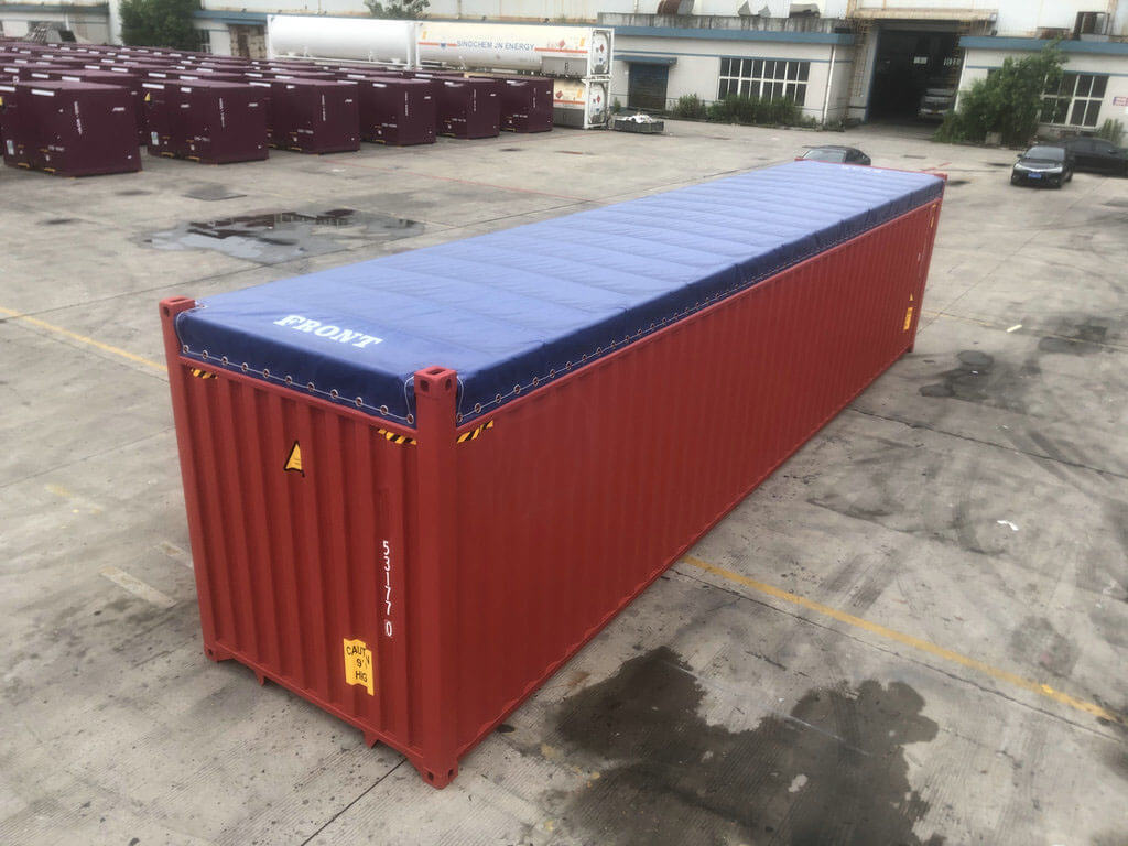 40ft High Cube Open Top Container For Sale