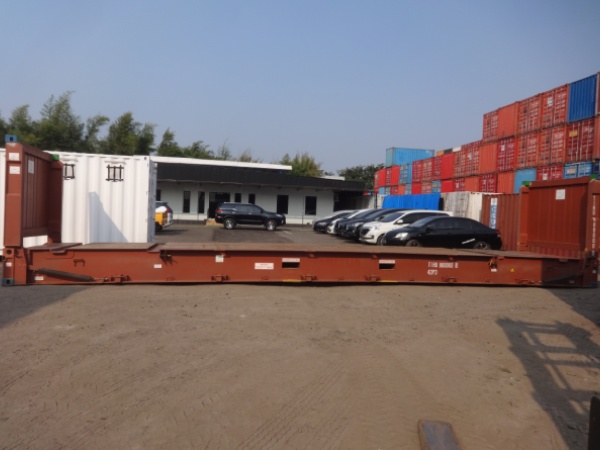 40' Flat Rack Shipping Containers For Sale - Image 3