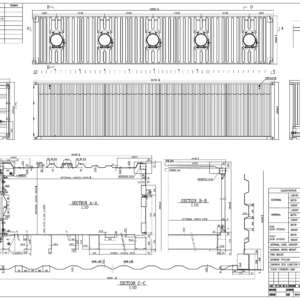 40ft High Cube Bulker Container For Sale