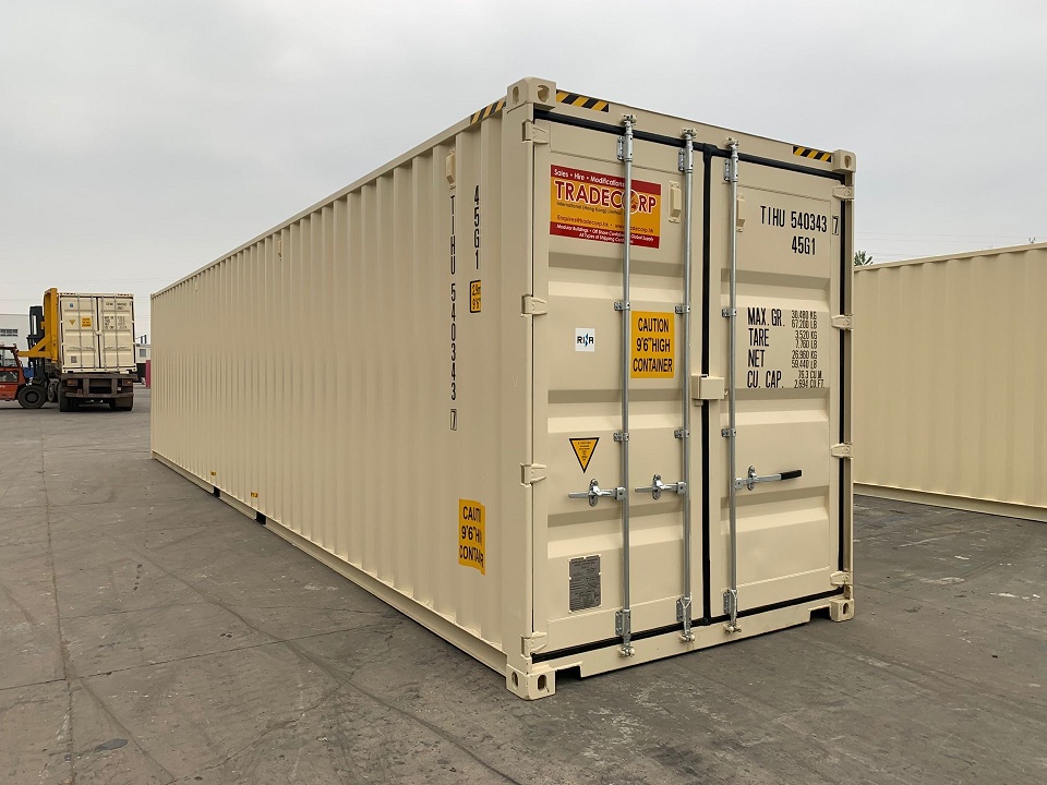 40ft High Cube Shipping Container For Sale