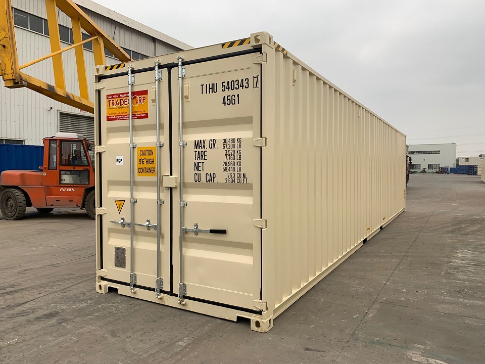 40ft High Cube Shipping Container For Sale - Image 3