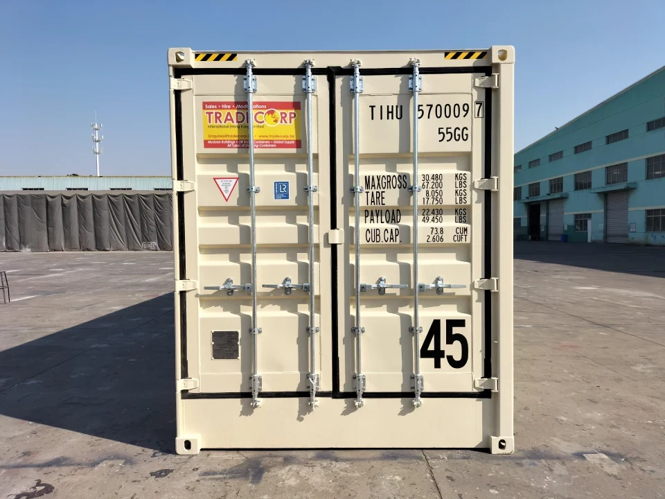 45ft HC SO DD Insulated Container For Sale