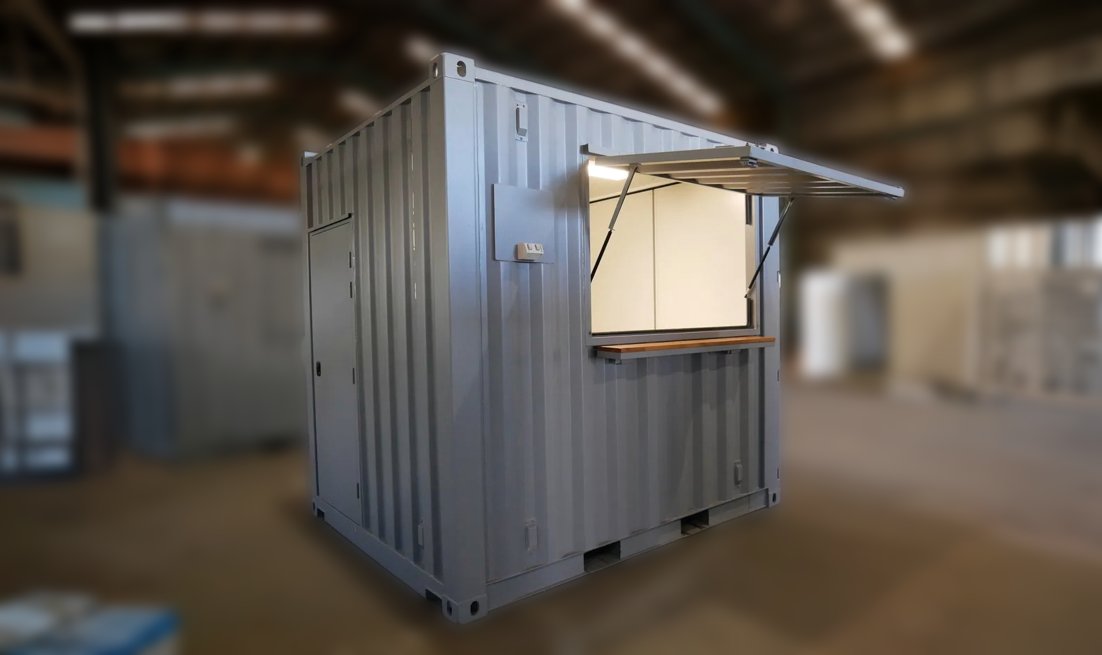 10ft Shipping Container Ticket Booth For Sale