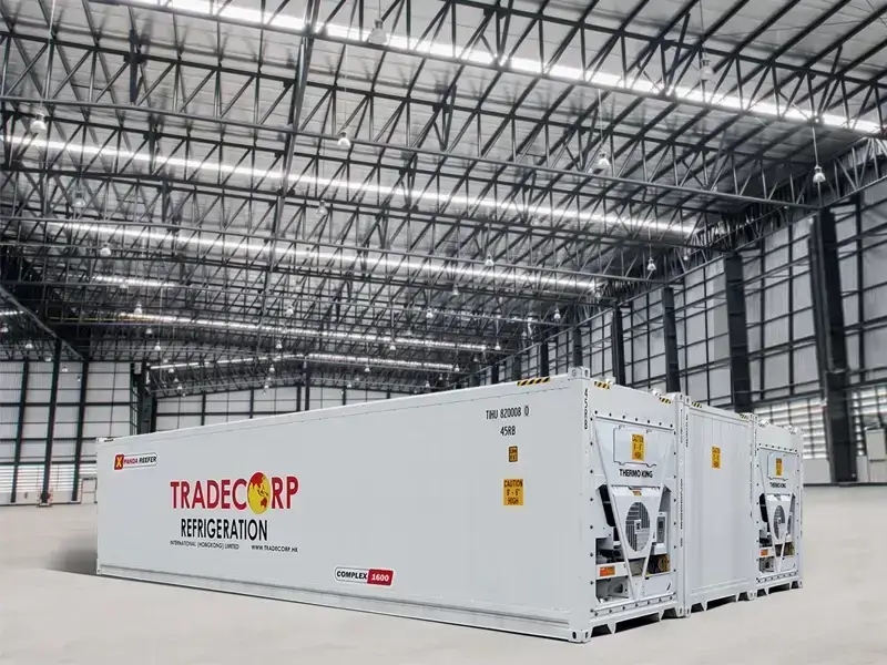 40ft High Cube Refrigerated Thermoking Magnum+ Container For Sale